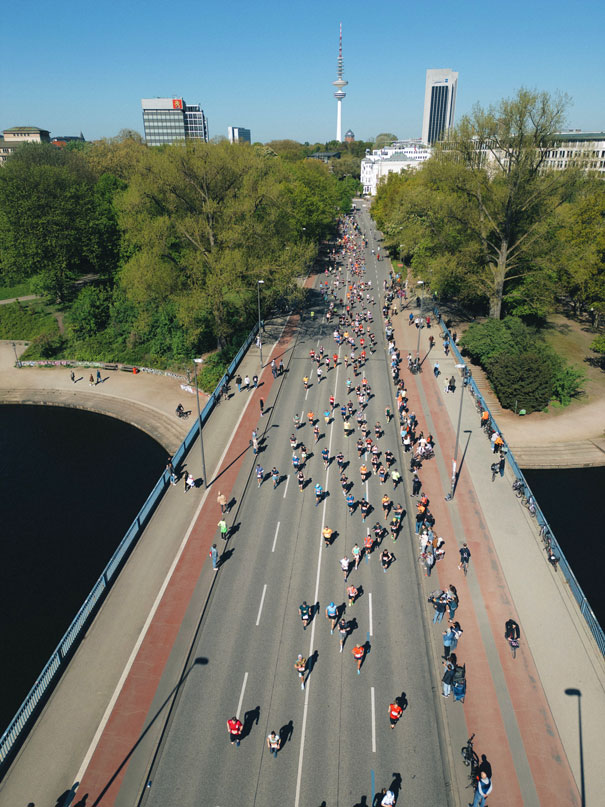 Eventfotografie für die Hamburger Marathon 2025