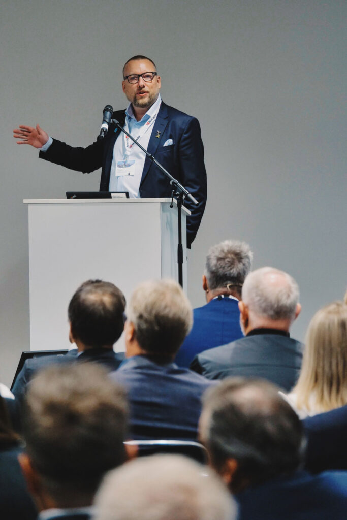 Messe Foto eines Konferenzes in Hamburg